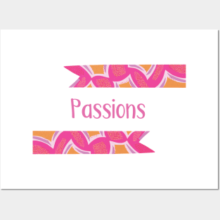 Passions - Pink Ribbons Design GC-108-01 Posters and Art